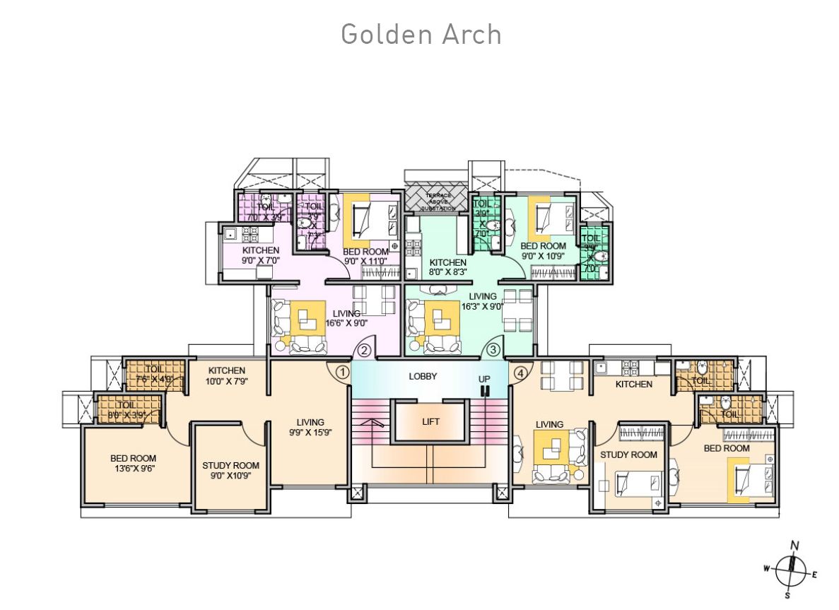 2 BHK Golden Arch in Borivali West