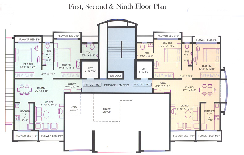 2 BHK Azzure in Bandra East