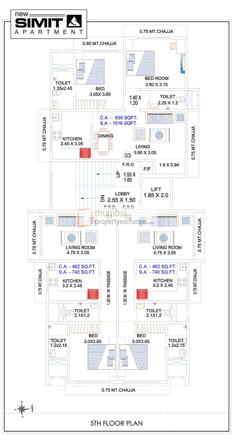 New Simit Apartment — Malad West