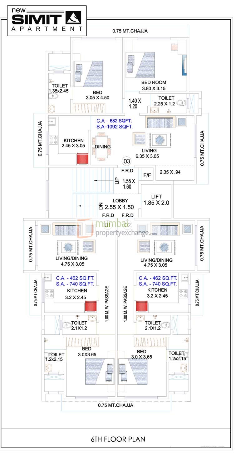 New Simit Apartment — Malad West