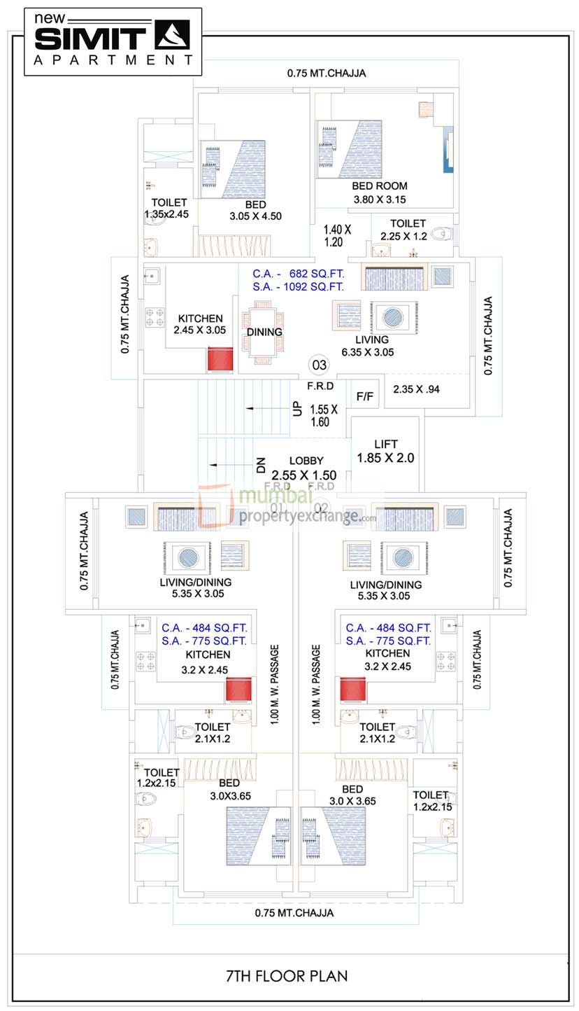 New Simit Apartment — Malad West