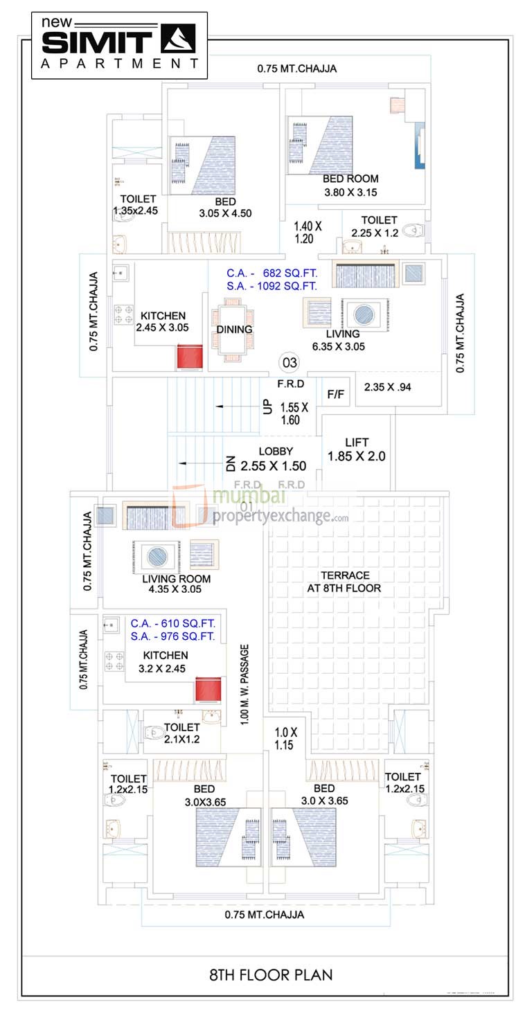 New Simit Apartment — Malad West