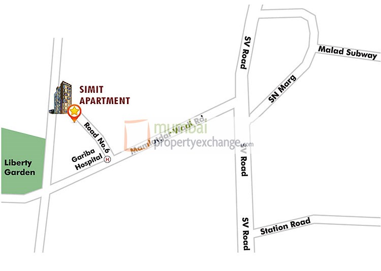 3 BHK New Simit Apartment in Malad West