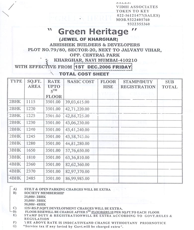 Green Heritage โ Kharghar