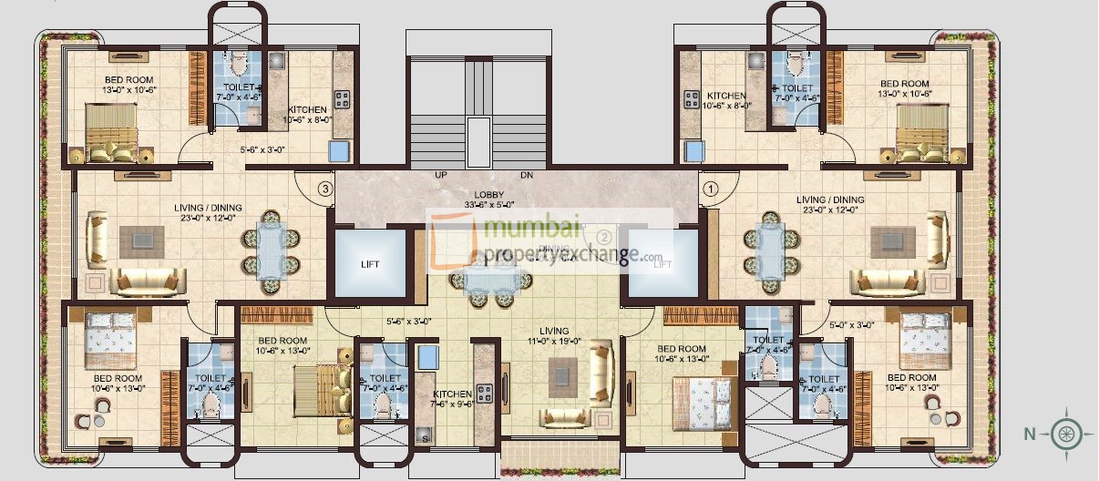 3 Radha Residency