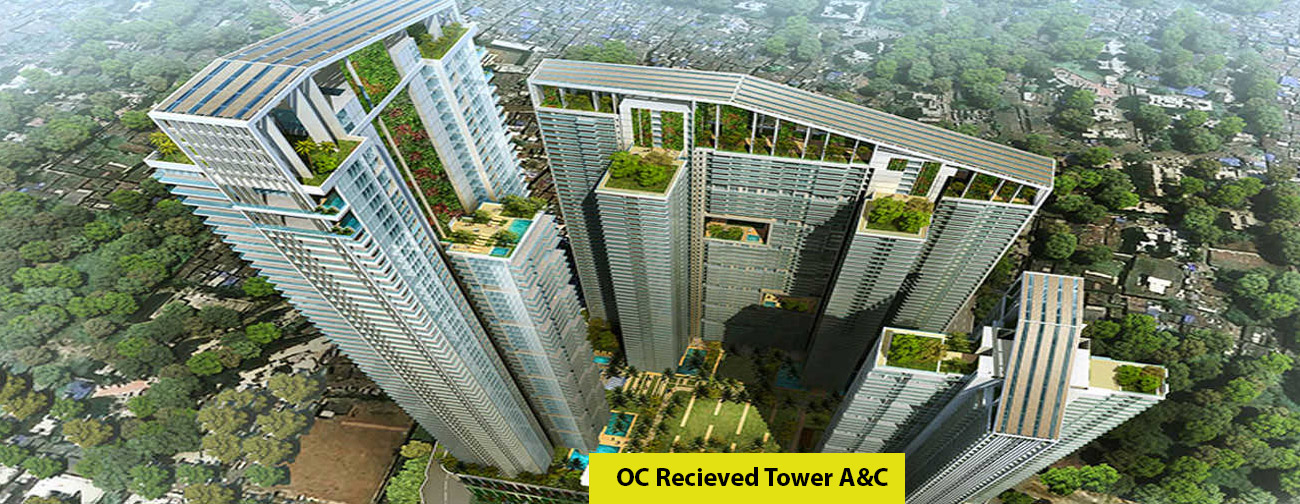 3 BHK Semi-Furnished in Omkar Alta Monte Tower A , Malad East