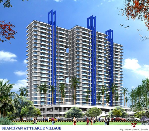 2 BHK Semi Furnished in Shantivan , Kandivali East