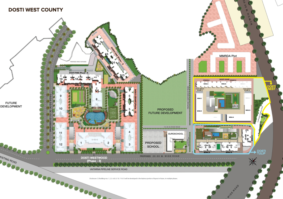 Dosti West County - Dosti Nest - Phase 4