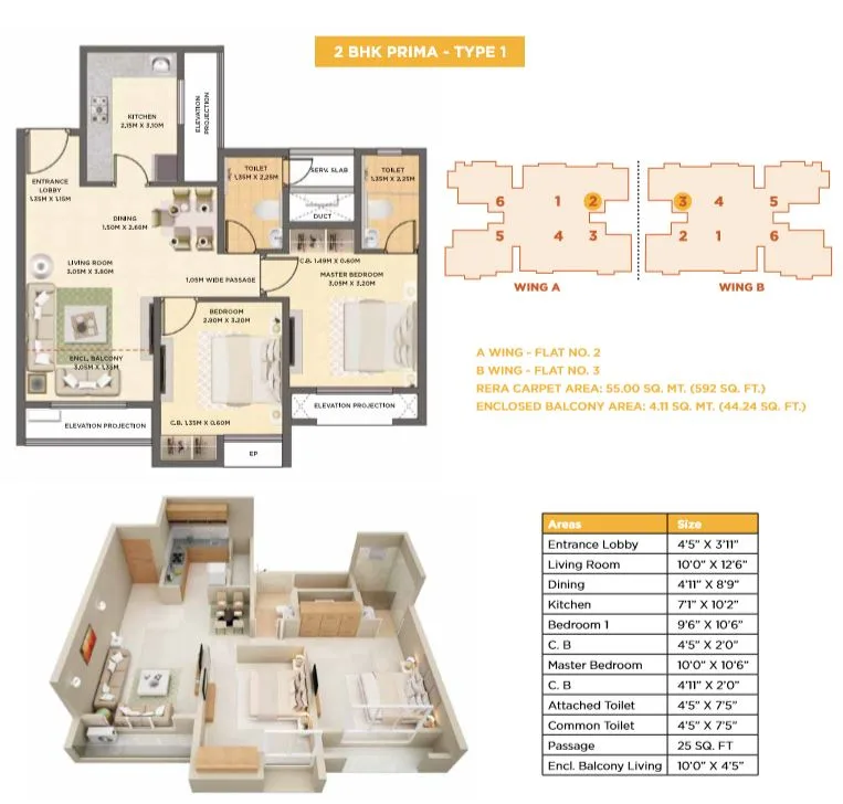 Dosti Westcounty- Phase 2- Dosti Cedar