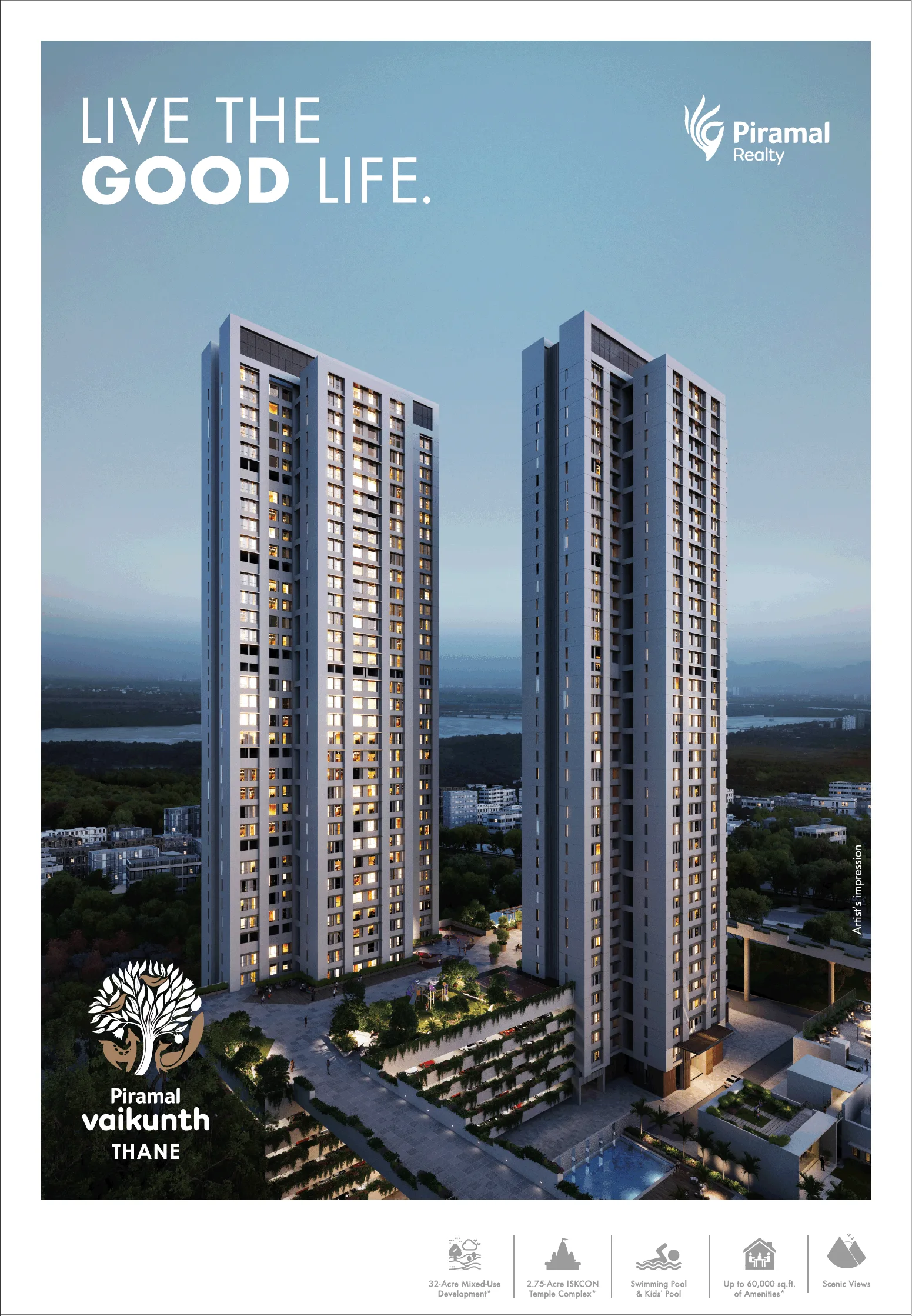 2 BHK Piramal Vaikunth Vairat in Thane West