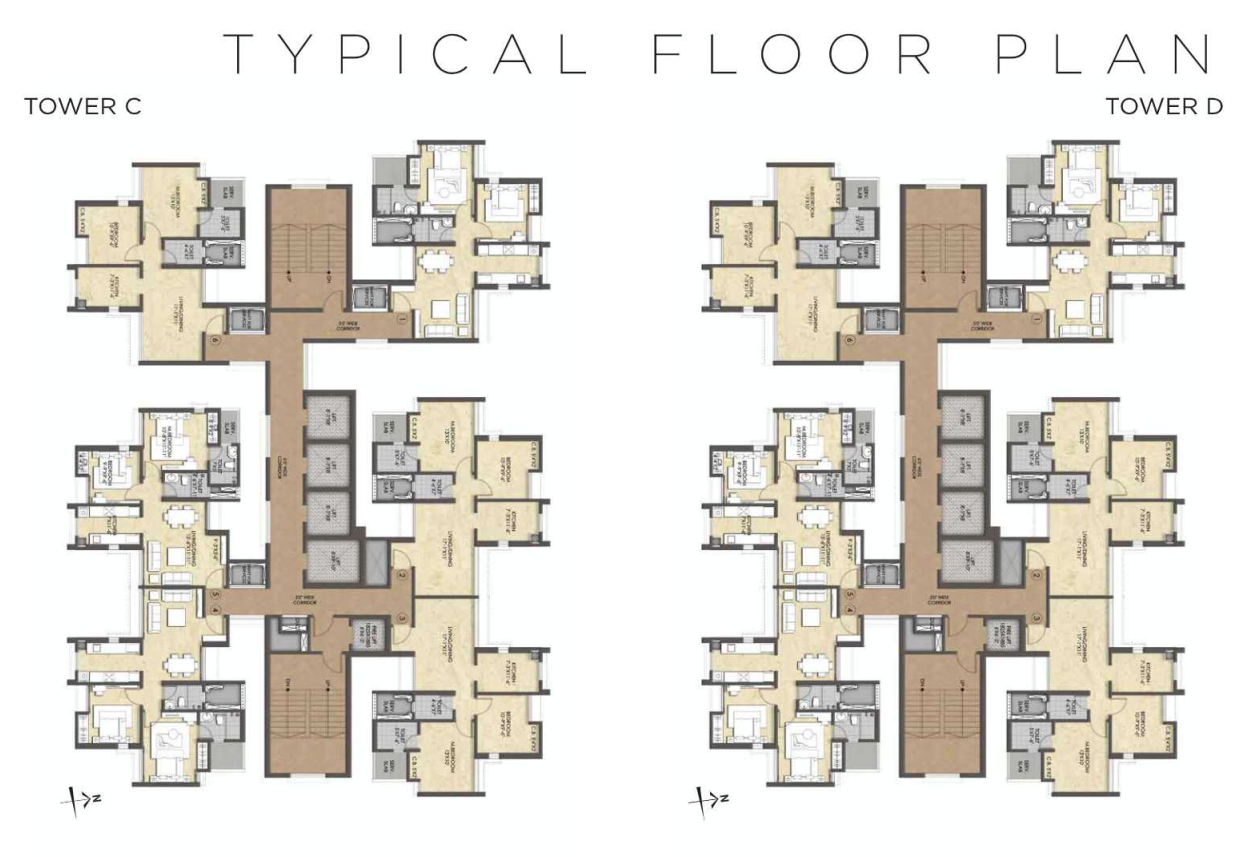 Ten X Habitat Raymond Realty | Tower A & B