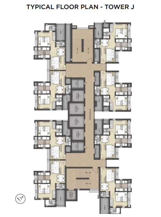 Ten X Habitat Raymond Realty | Tower A & B