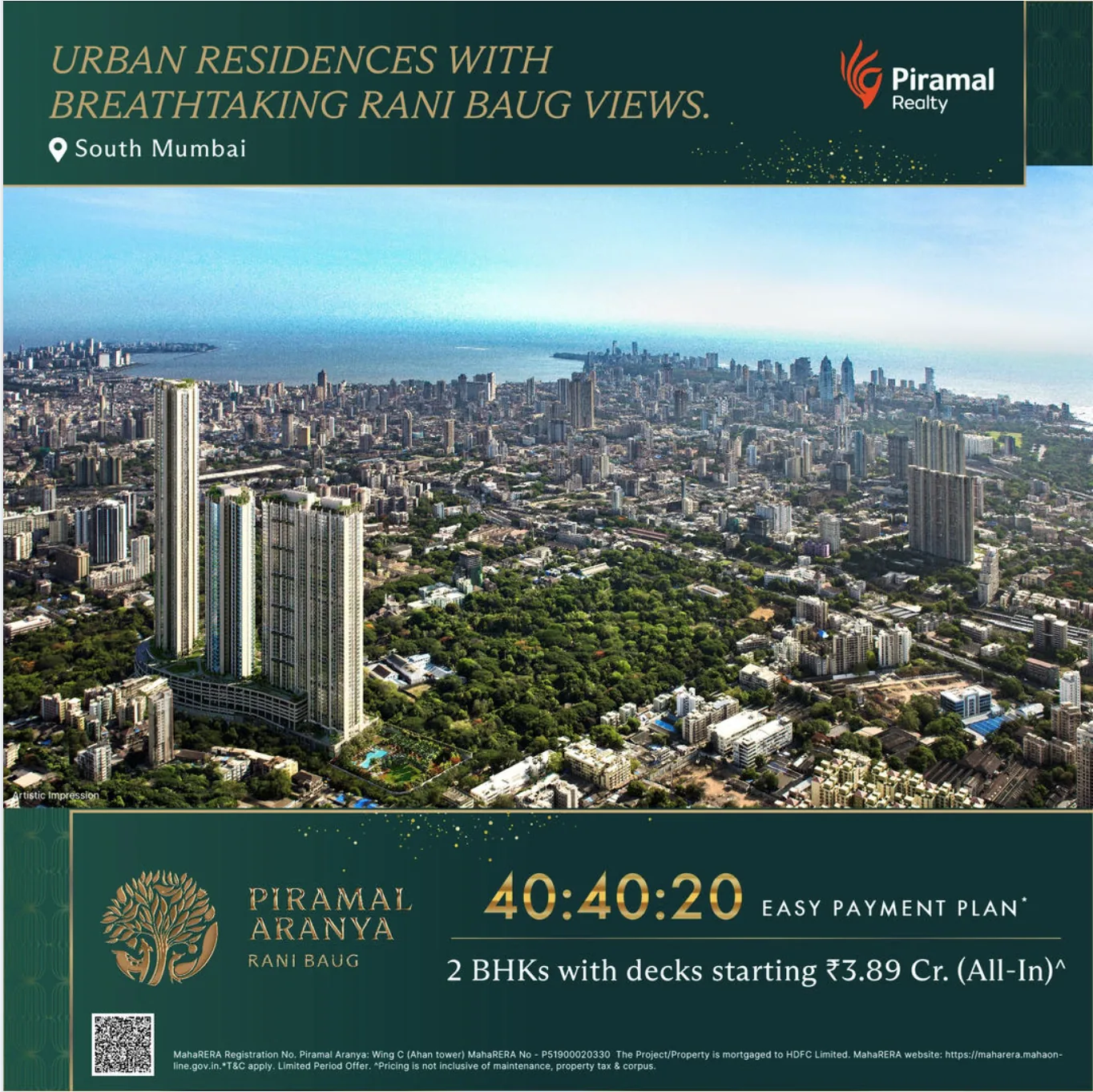 Piramal Aranya Ahan in Byculla — new project in Mumbai