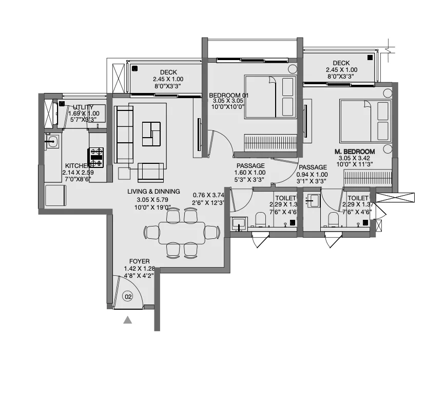Hill Vista Residencies gallery
