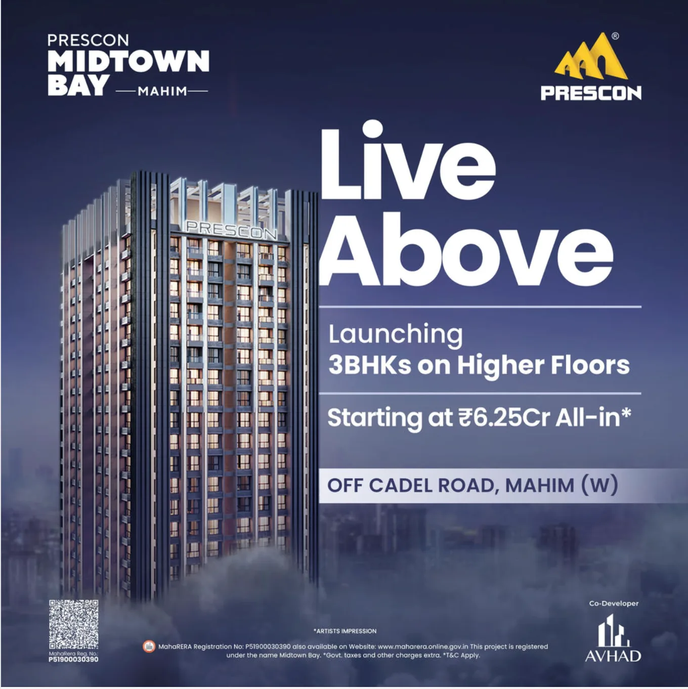 Midtown Bay in Mahim — new project in Mumbai