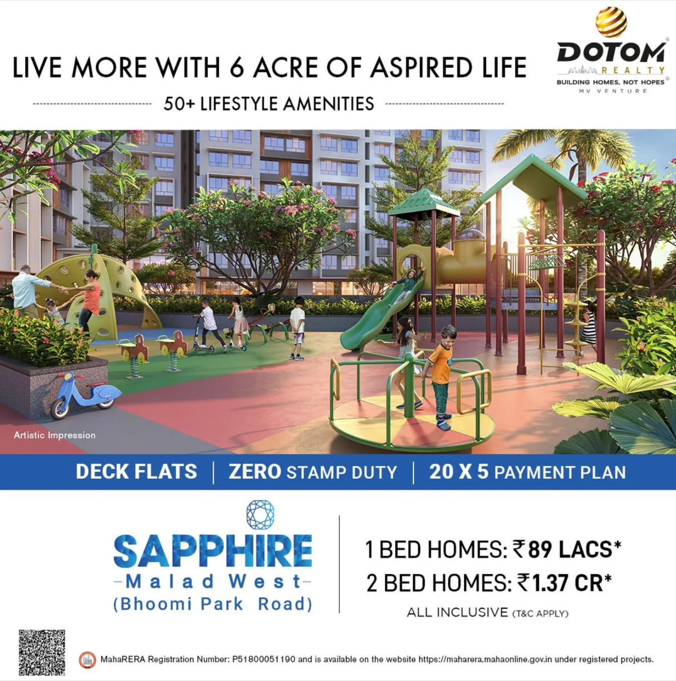 Dotom Sapphire in Malad West — new project in Mumbai