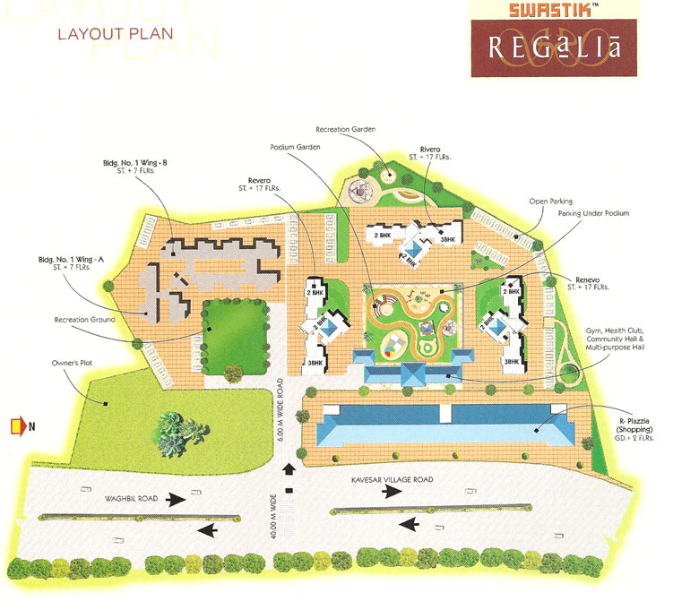 2 BHK Swastik Regalia in Thane West