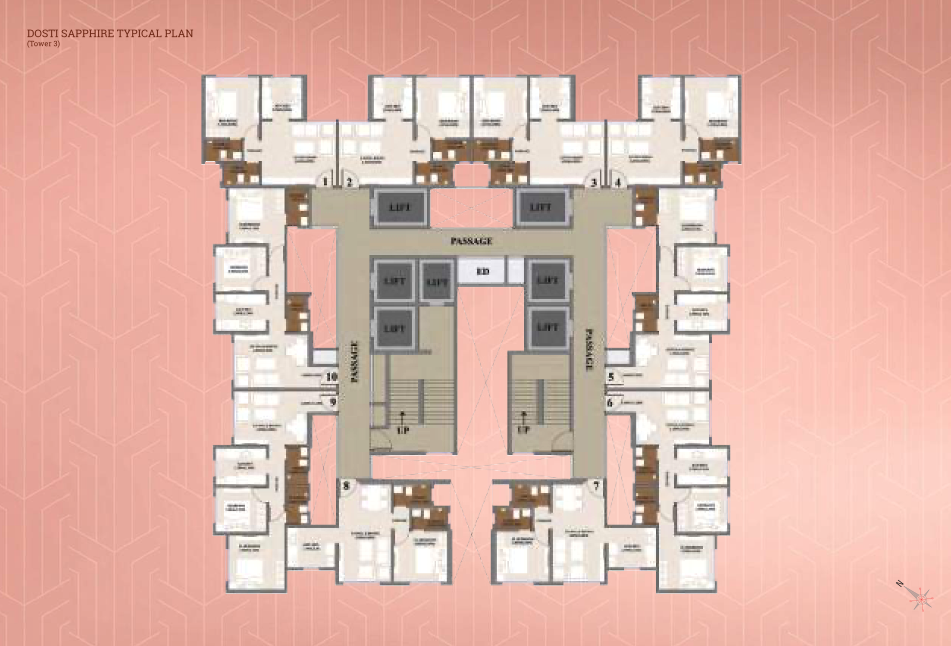 Dosti Planet North - Sapphire gallery