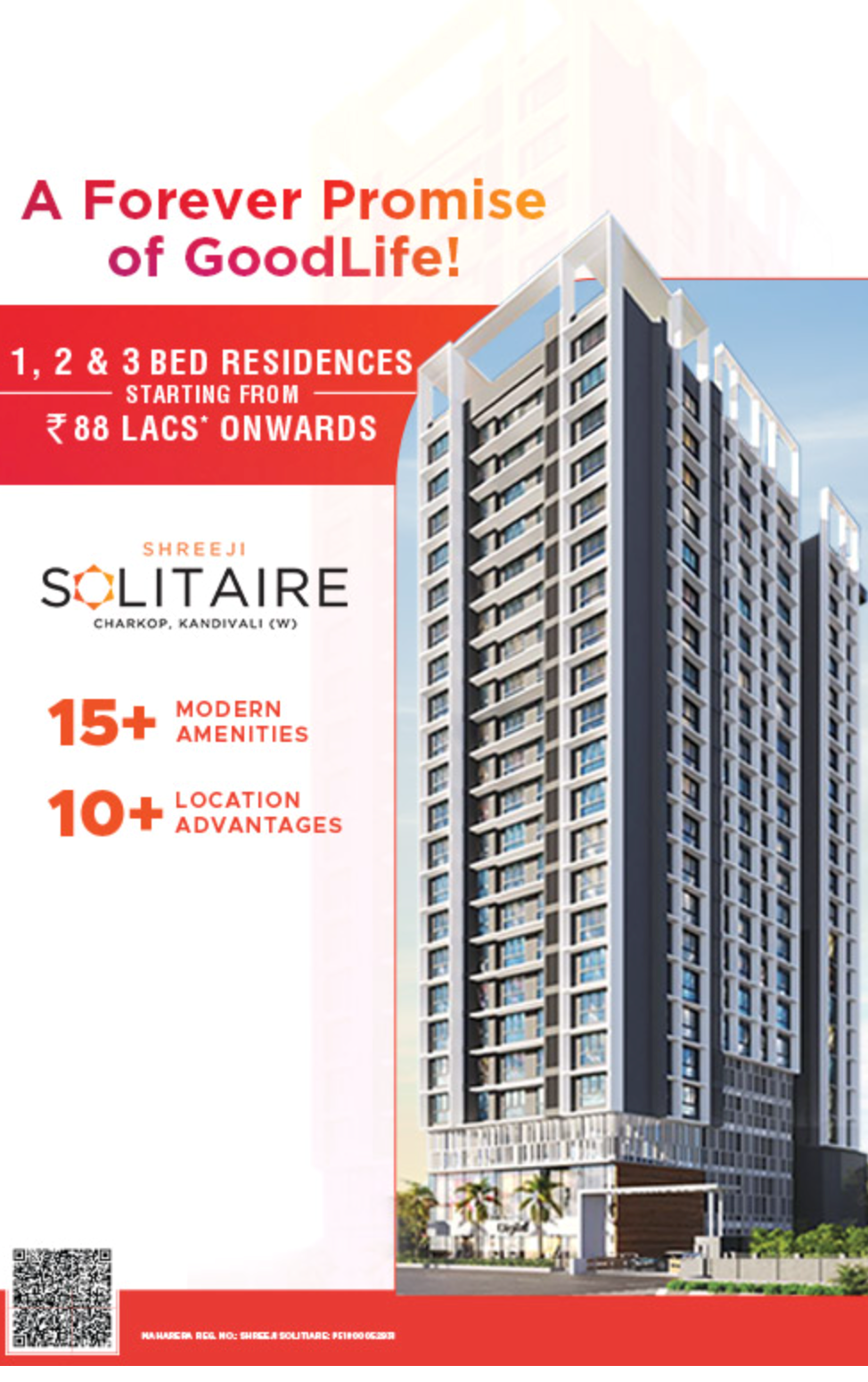 2 BHK Solitaire in Kandivali West