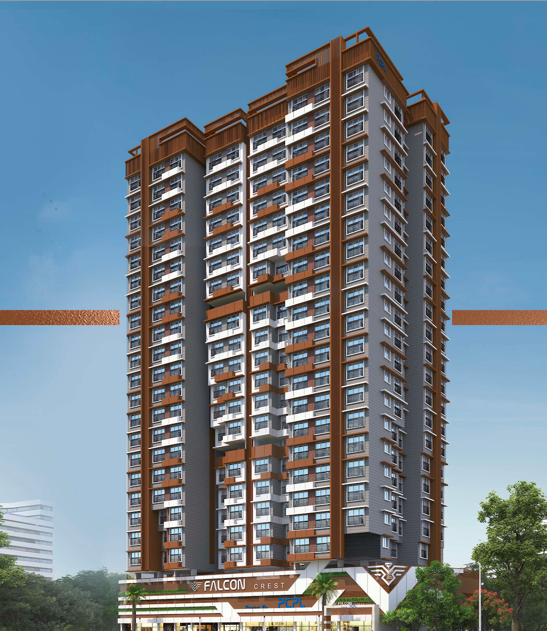 2 BHK Falcon Crest in Malad West