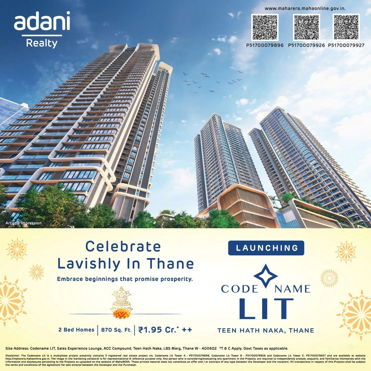 Codename Adani Lit, Thane West