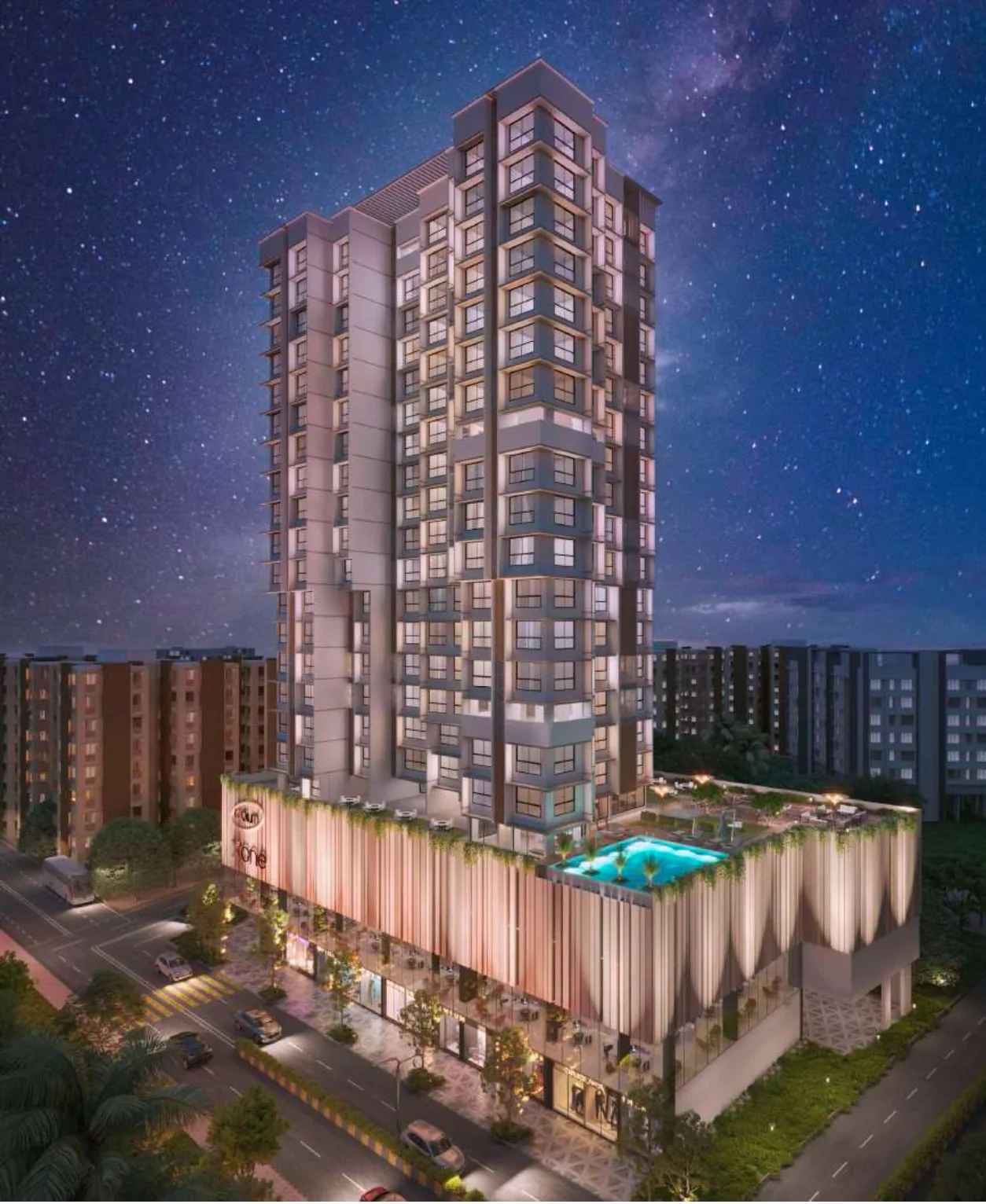 Rodium Xone, Kandivali West