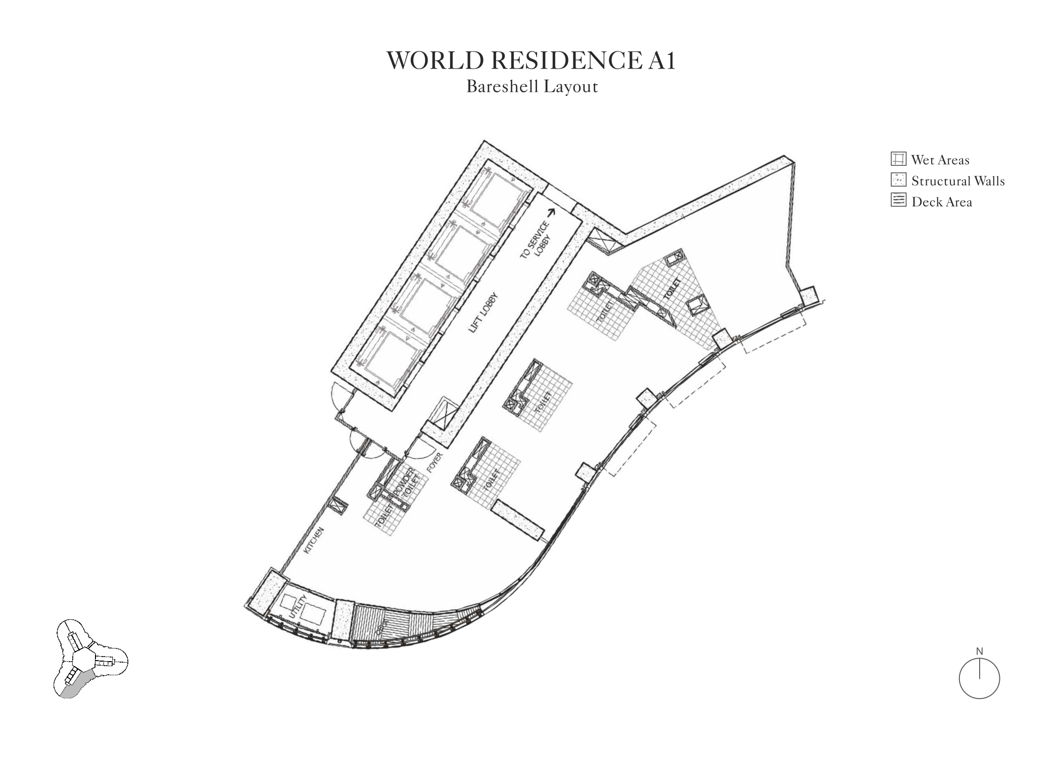 The World Towers - World One - Tier Iii And Trinity