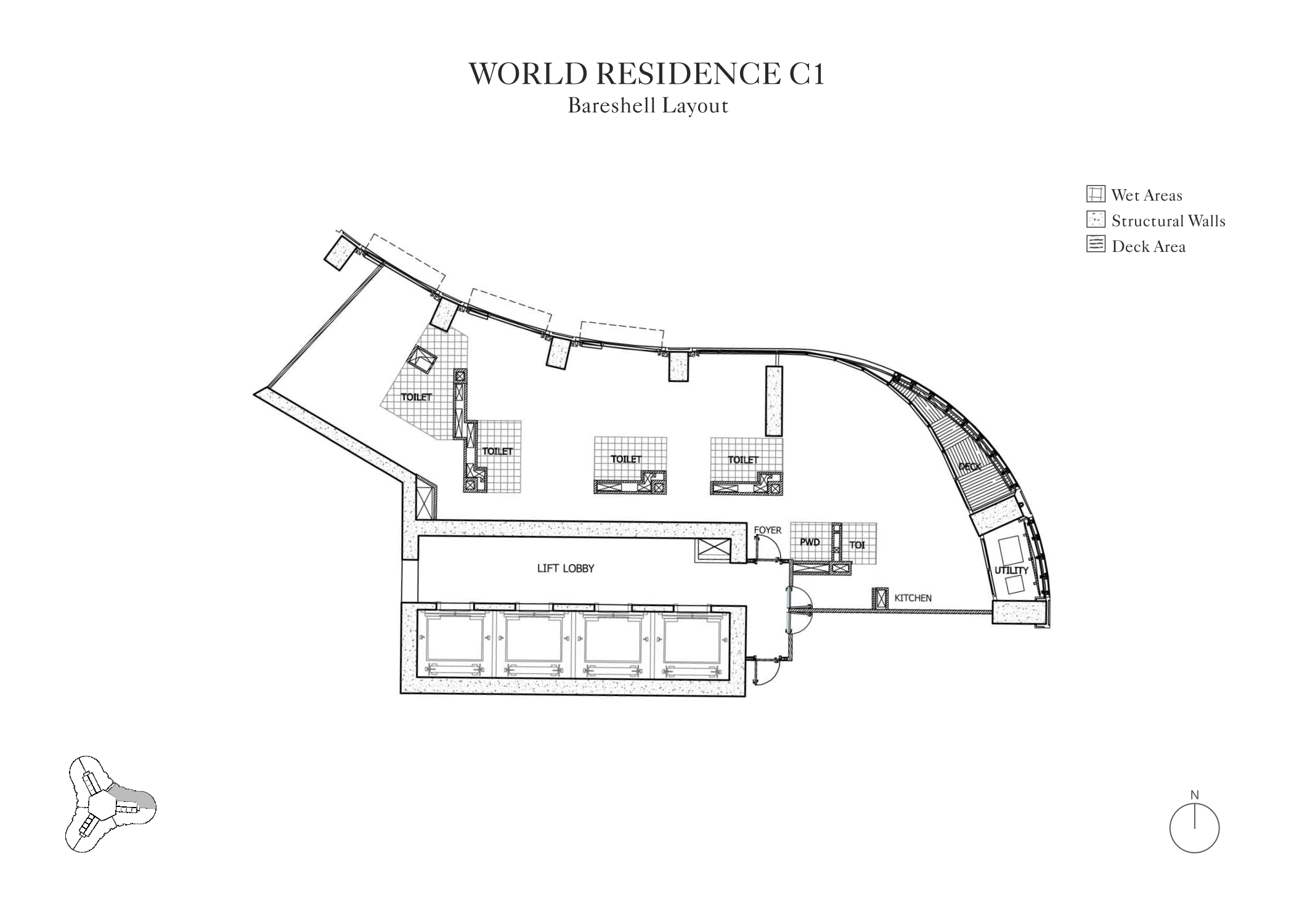 The World Towers - World One - Tier Iii And Trinity