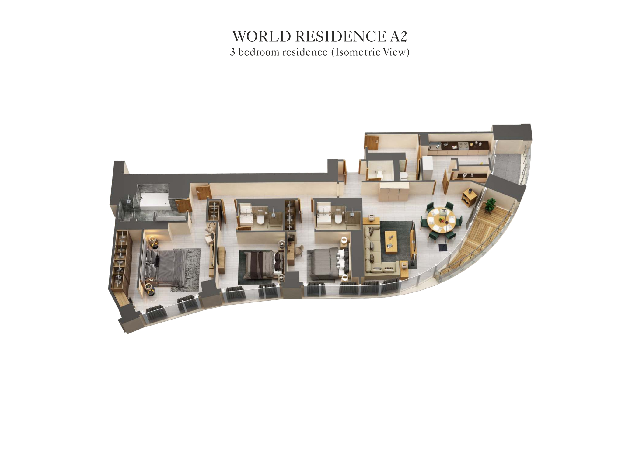The World Towers - World One - Tier Iii And Trinity