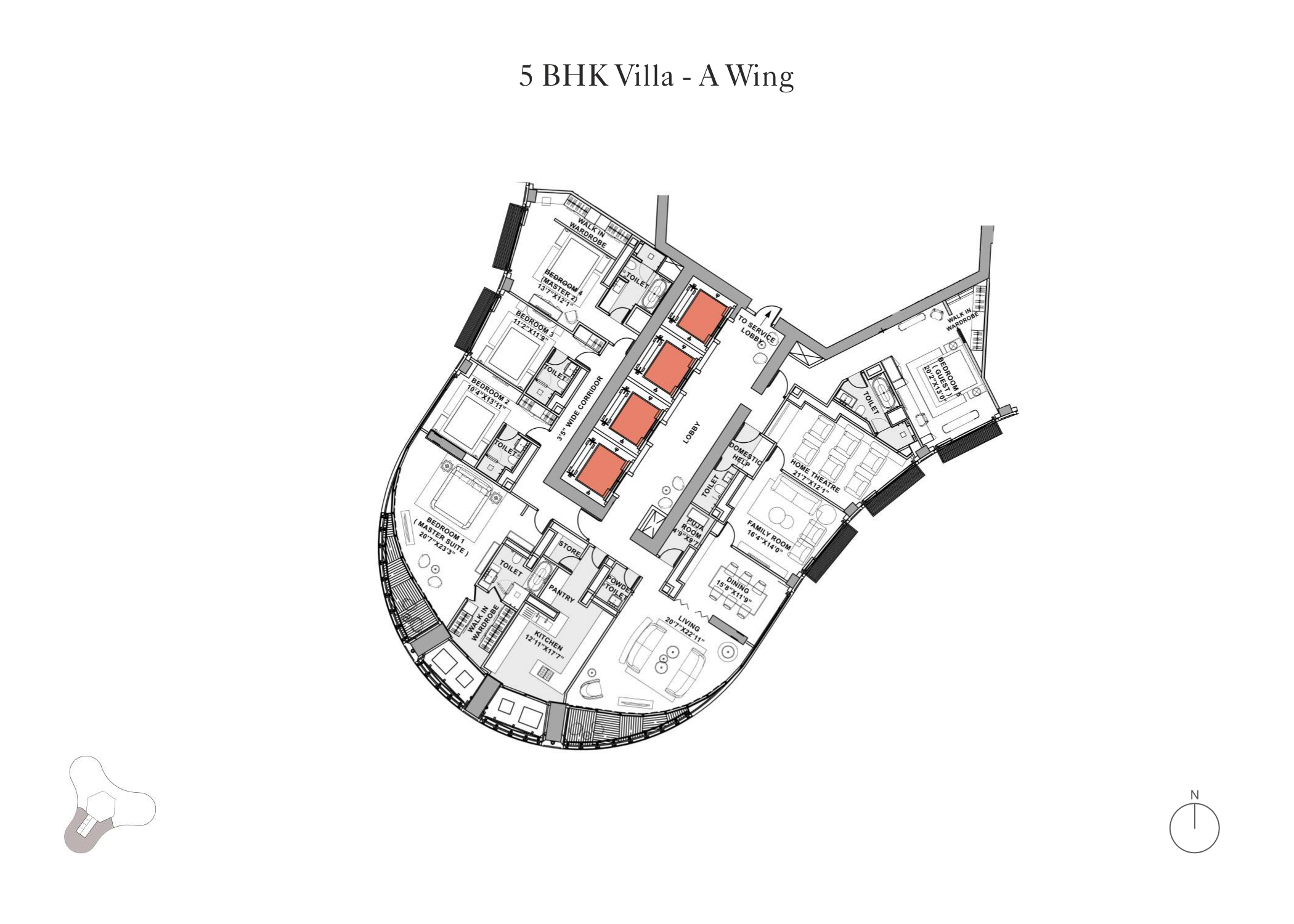 The World Towers - World One - Tier Iii And Trinity