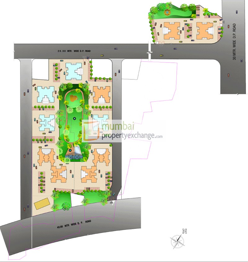 2 BHK Unnathi Woods in Thane West