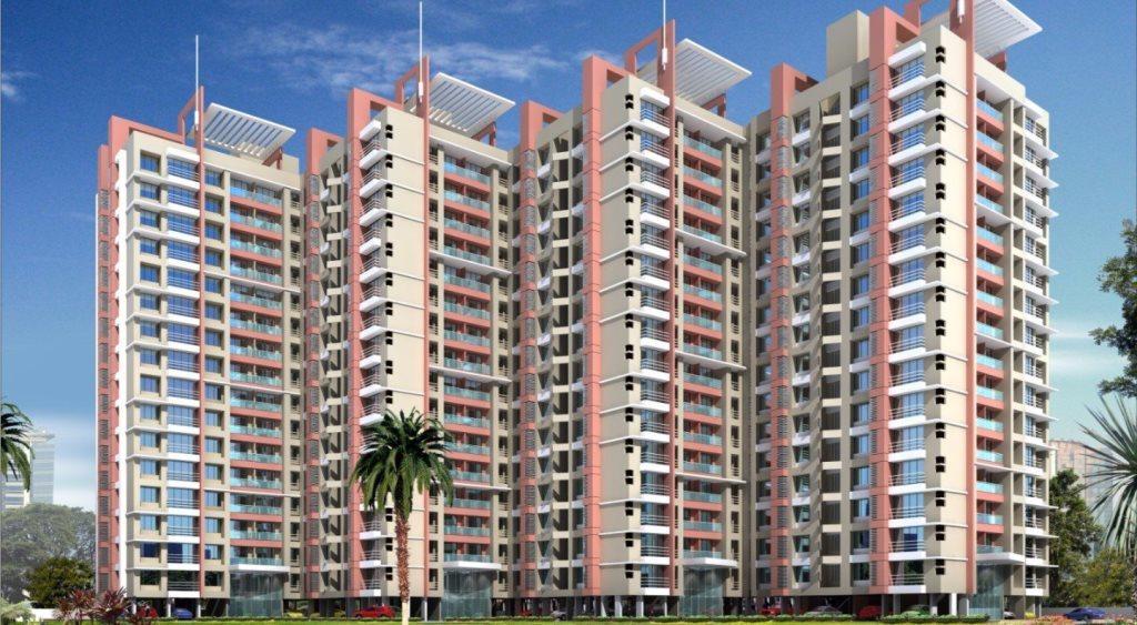 2 BHK Semi-Furnished in Sudarshan Sky Garden , Thane West