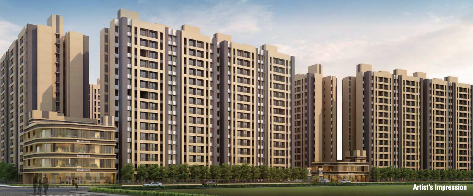 Rustomjee Virar Avenue L1-L2 and L4 Wing A B and Retail Building