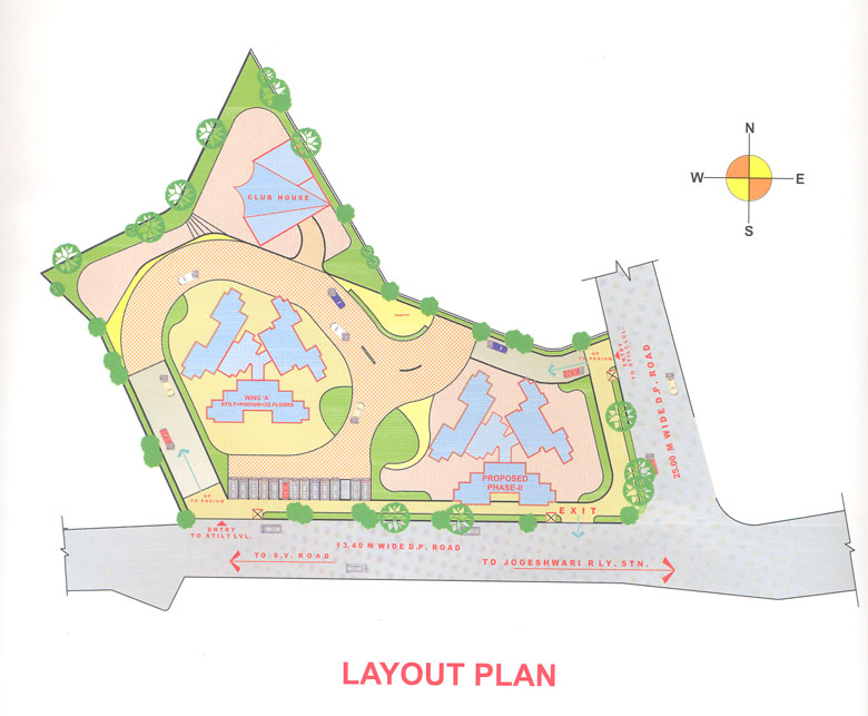 3 BHK Universal Garden in Jogeshwari