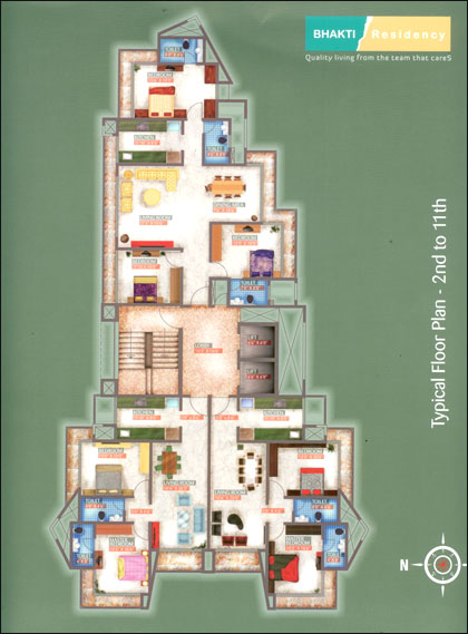 1 BHK Bhakti Residency in Chembur