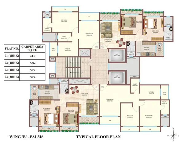 Srishti Oasis Ph 1 Wing A Palms