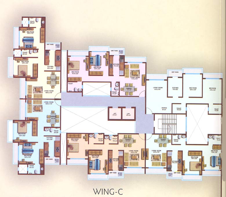 2 BHK Indian Ocean C Wing in Andheri West