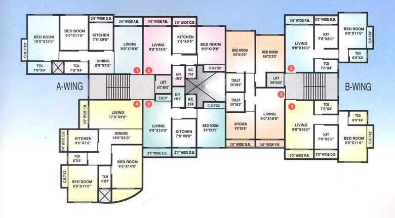 6 Excellency Tower in Mira Road