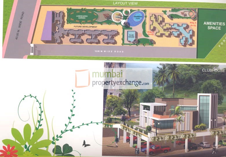 2 BHK Satya Shankar Residency in Thane West
