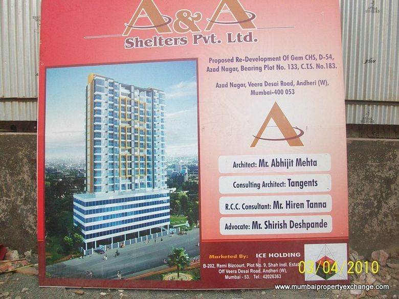 3 BHK Gem CHS