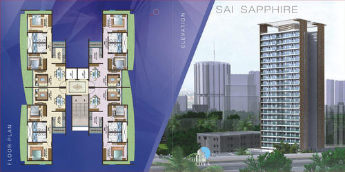 4 BHK Sai City in Powai