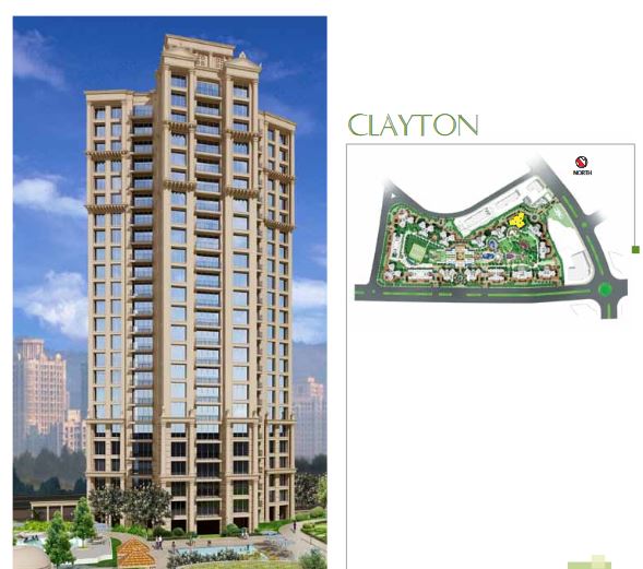 3 BHK Rodas Enclave Clayton in Thane West