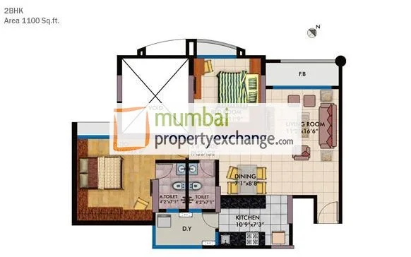 Tower E To I On Cts No 104Pt, 106Pt, 224/1A, 224/1B In Village Ghodbunder, Mira Road