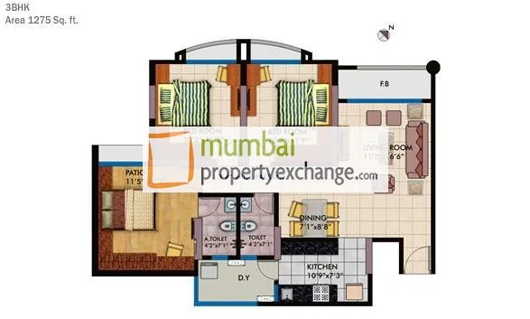 Tower E To I On Cts No 104Pt, 106Pt, 224/1A, 224/1B In Village Ghodbunder, Mira Road