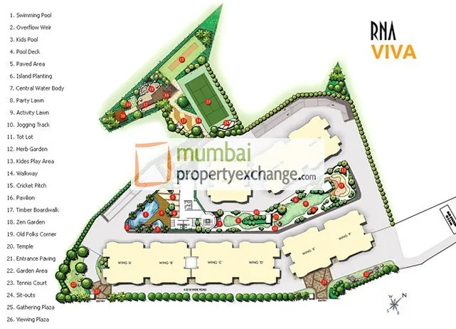 Tower E To I On Cts No 104Pt, 106Pt, 224/1A, 224/1B In Village Ghodbunder, Mira Road