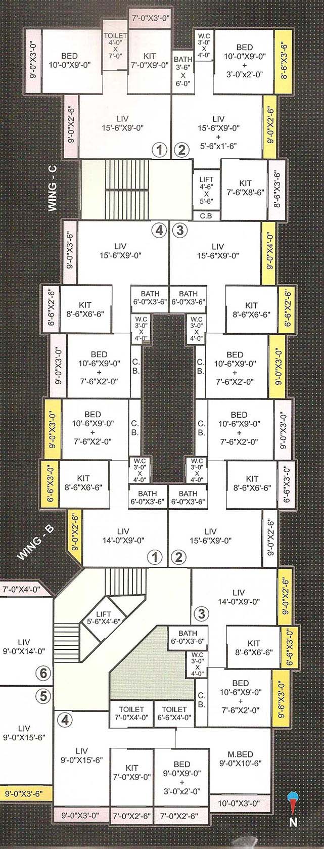 4 BHK Laxmi Enclave in Bhayandar