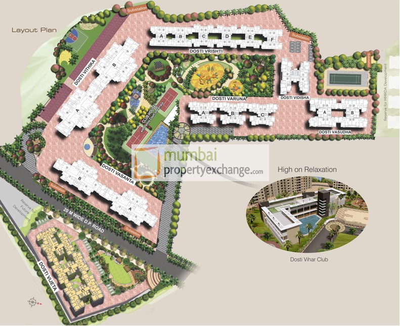 Dosti Vihar Vidisha and Vasudha — Thane West
