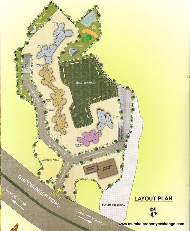 5 BHK Rumah Bali B1 in Thane West