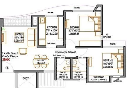 RUSTOMJEE VIRAR AVENUE D1 WING C AND WING D