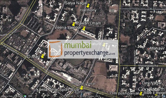 1 BHK Veena Santoor 2 in Kandivali West
